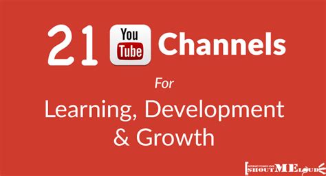 21 YouTube Channels To Help You Learn How To .